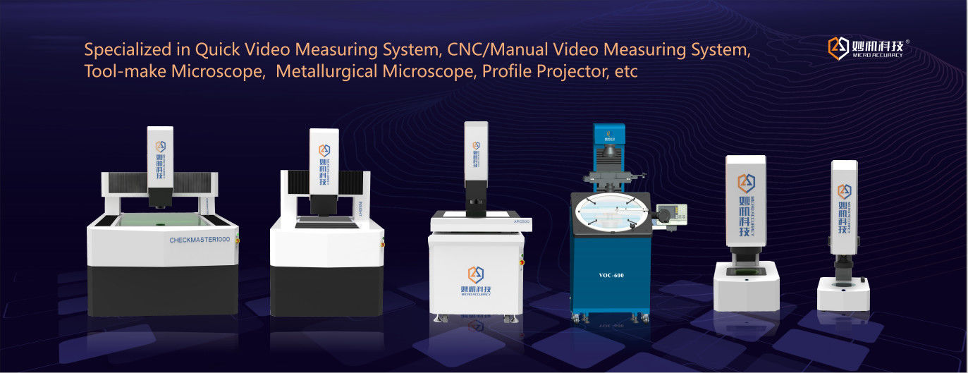Sistema de medición video del CNC