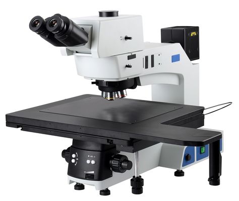 Microscopio metalúrgico vertical LM-312 de la inspección del semiconductor FPD