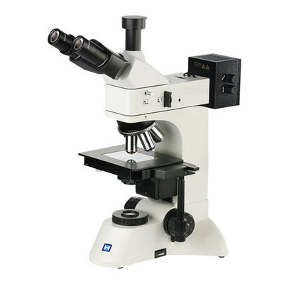 Microscopio metalúrgico vertical objetivo 1500X del campo oscuro