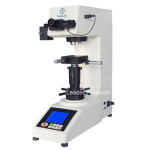 2 probador micro-Vickers óptico cambiable de la dureza de la trayectoria HVD-10 con la pantalla grande del LCD